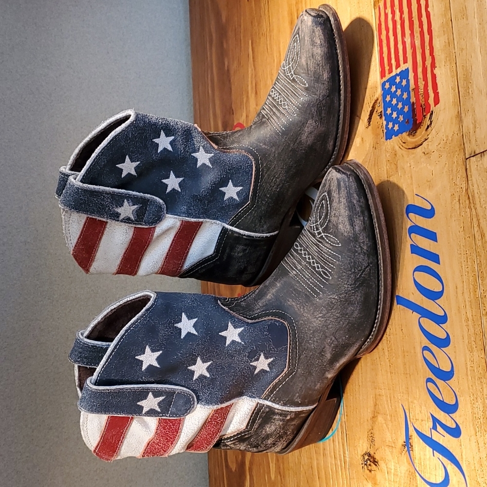 ROPER Cowboy Americana Boots sz 8